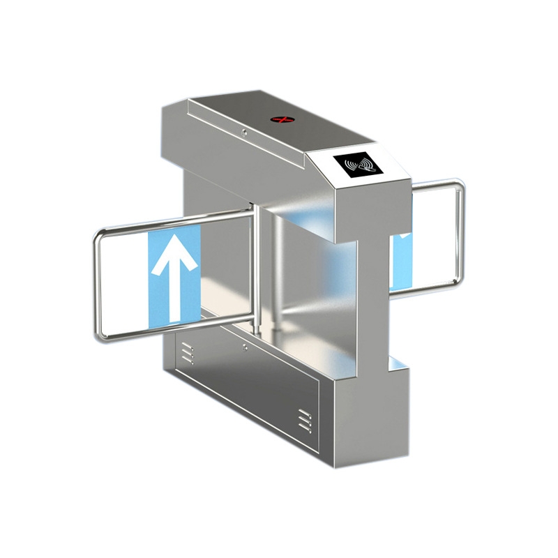 Double movement swing gate