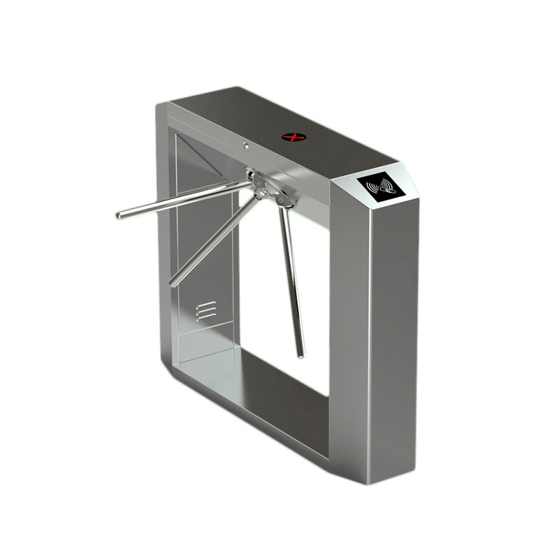 Construction site three roller gate