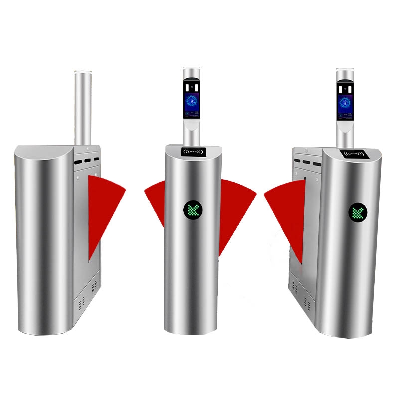 Arc wing gate channel